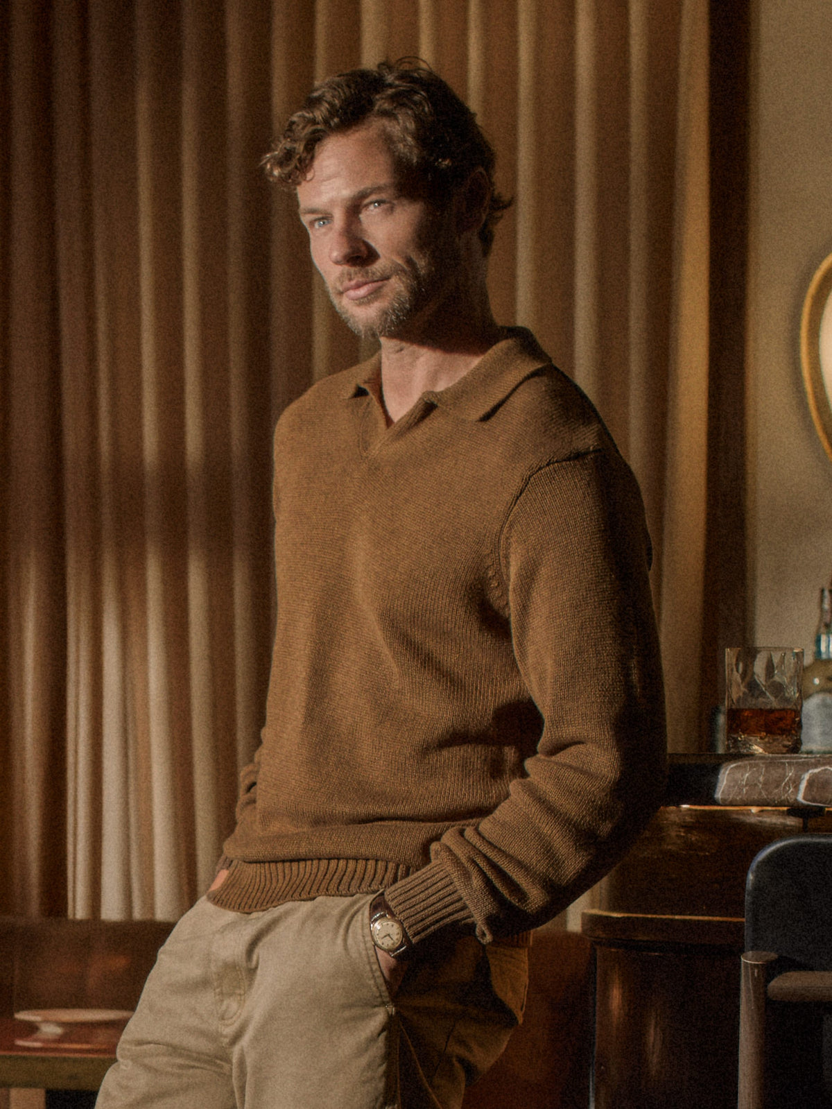 Johnny Collar Sweater