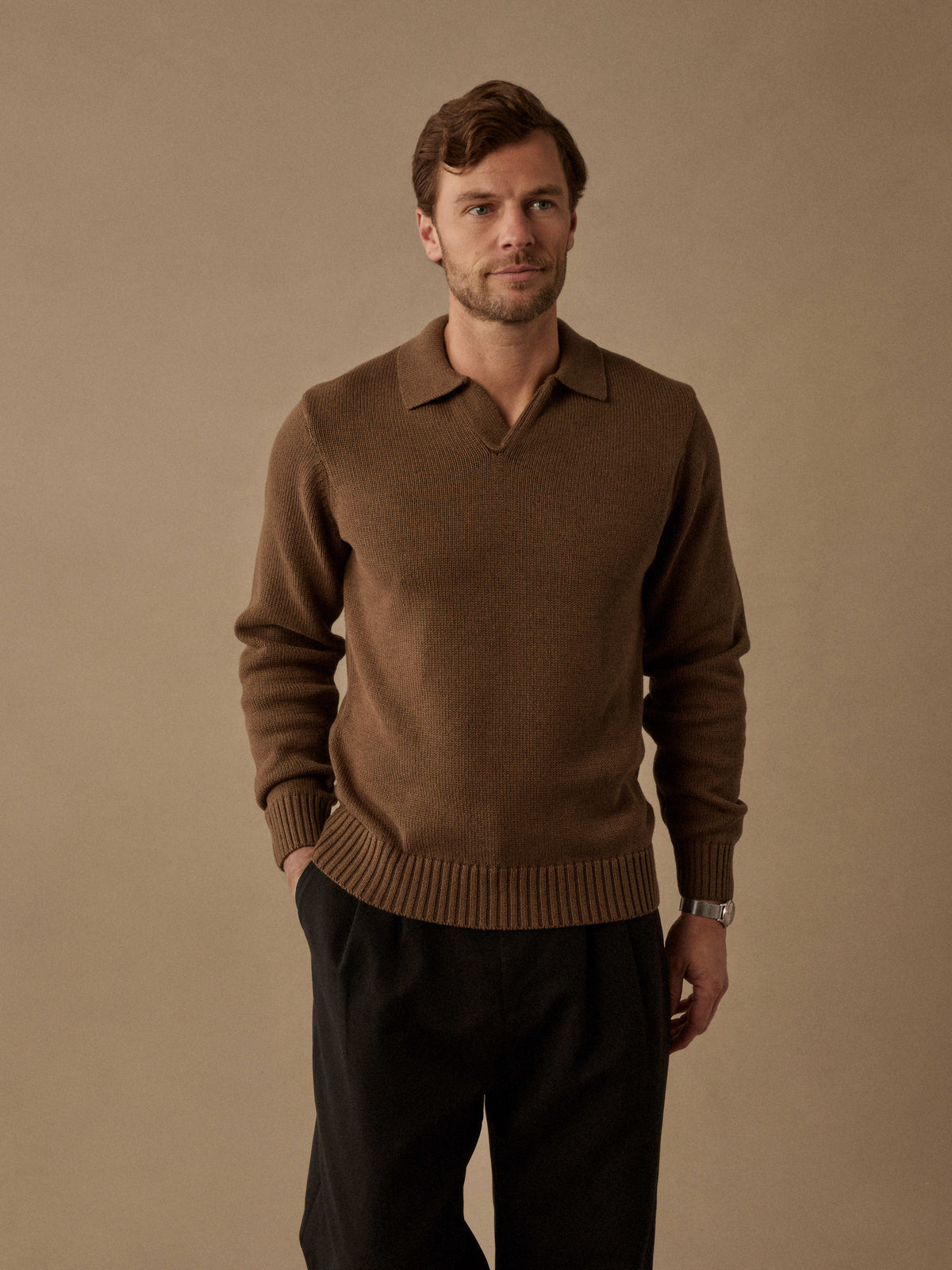 Johnny Collar Sweater