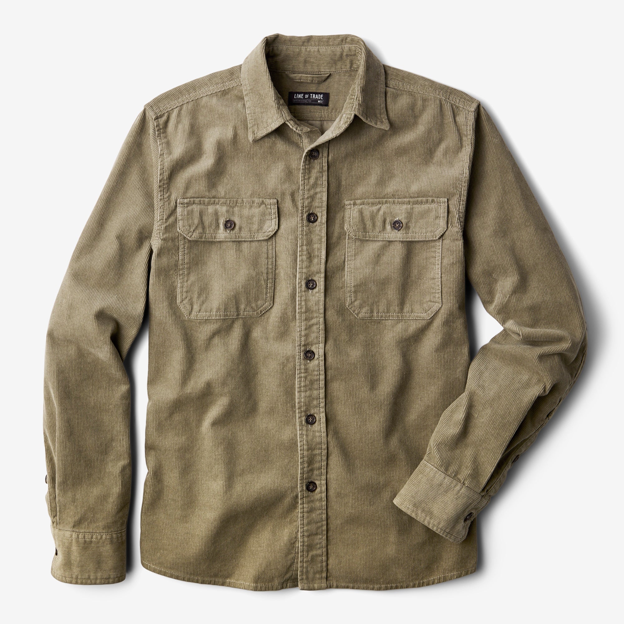Stone Corduroy Workshirt – Line of Trade