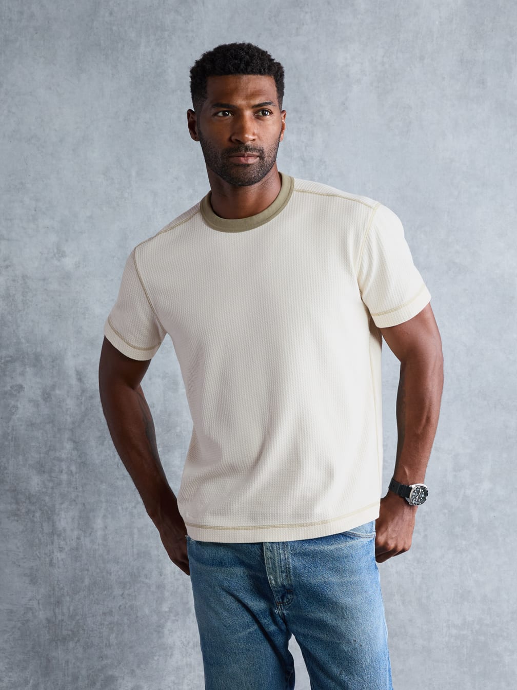 Waffle Tee