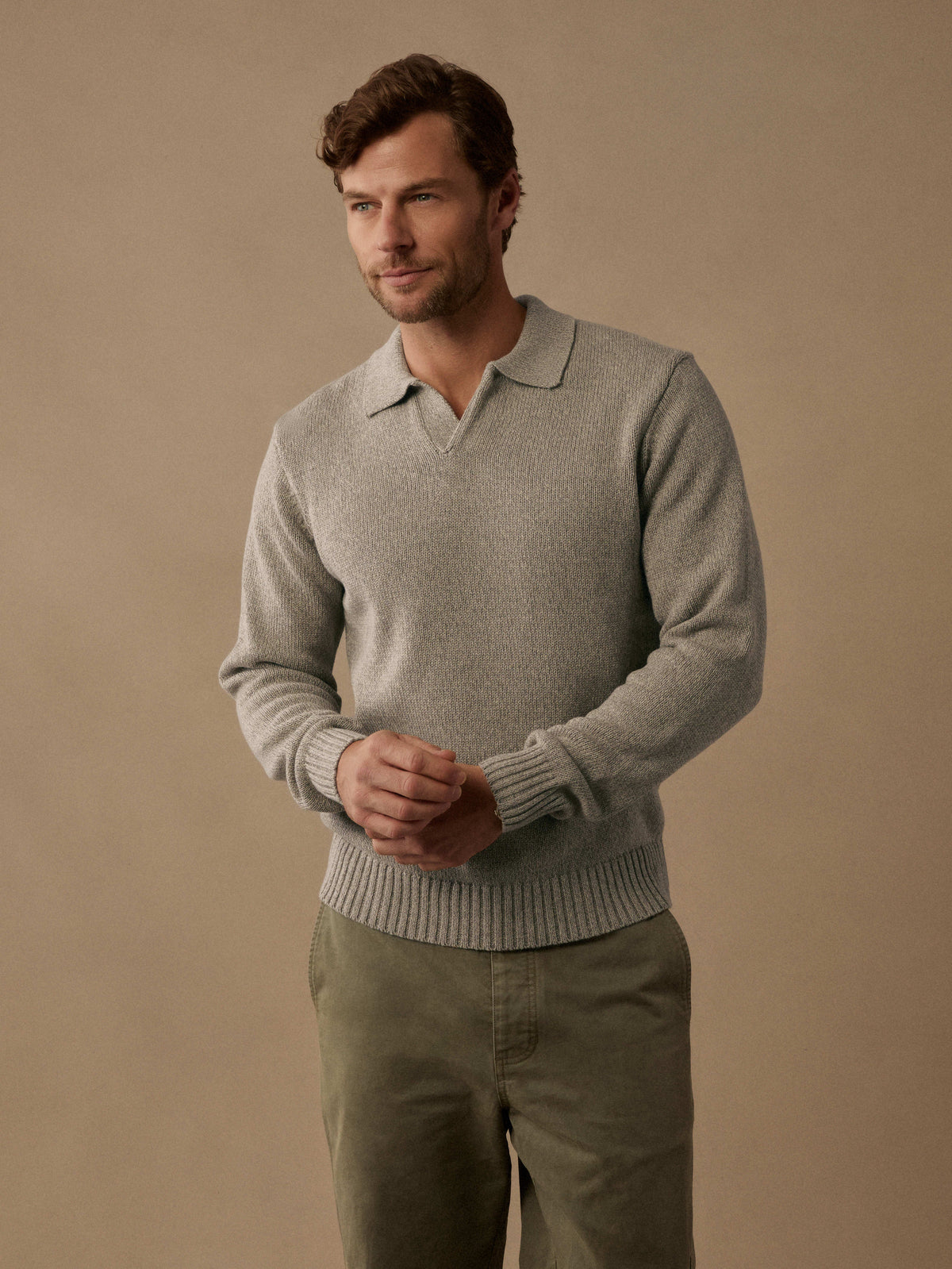 Johnny Collar Sweater