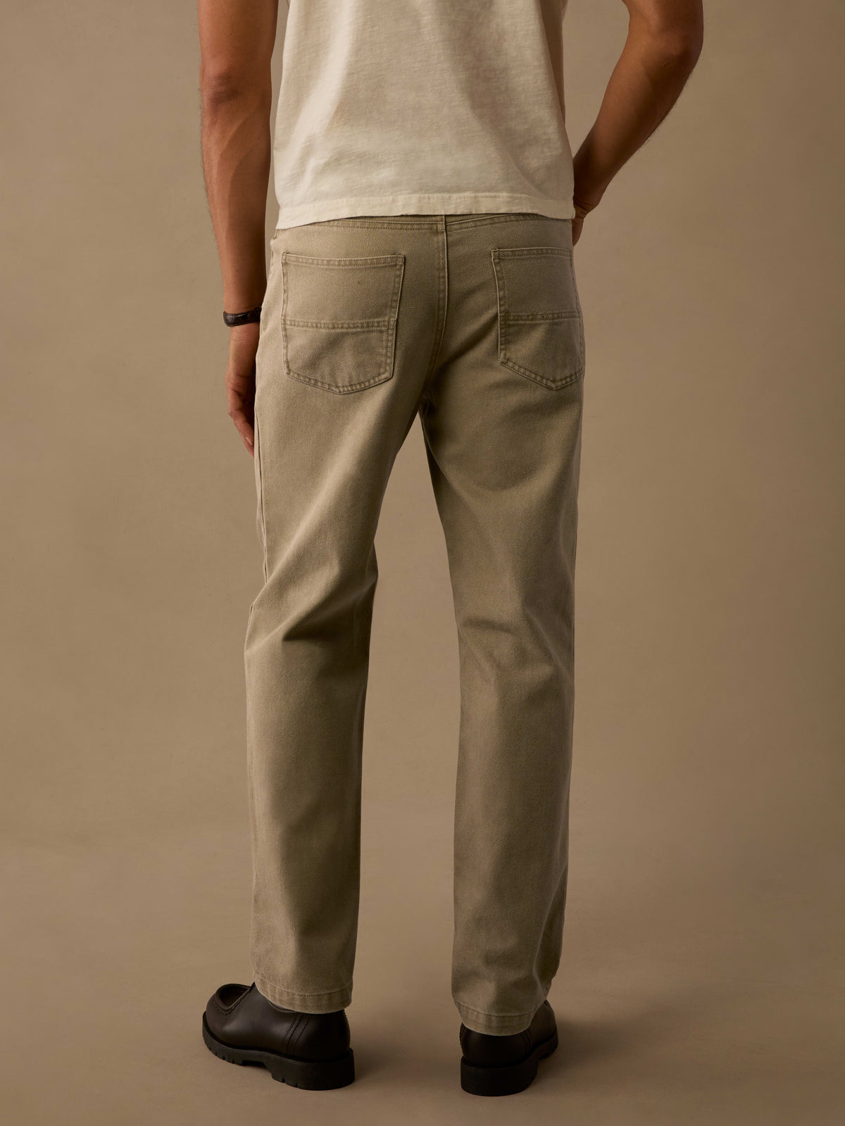 Washed Cotton 5 Pocket Pant