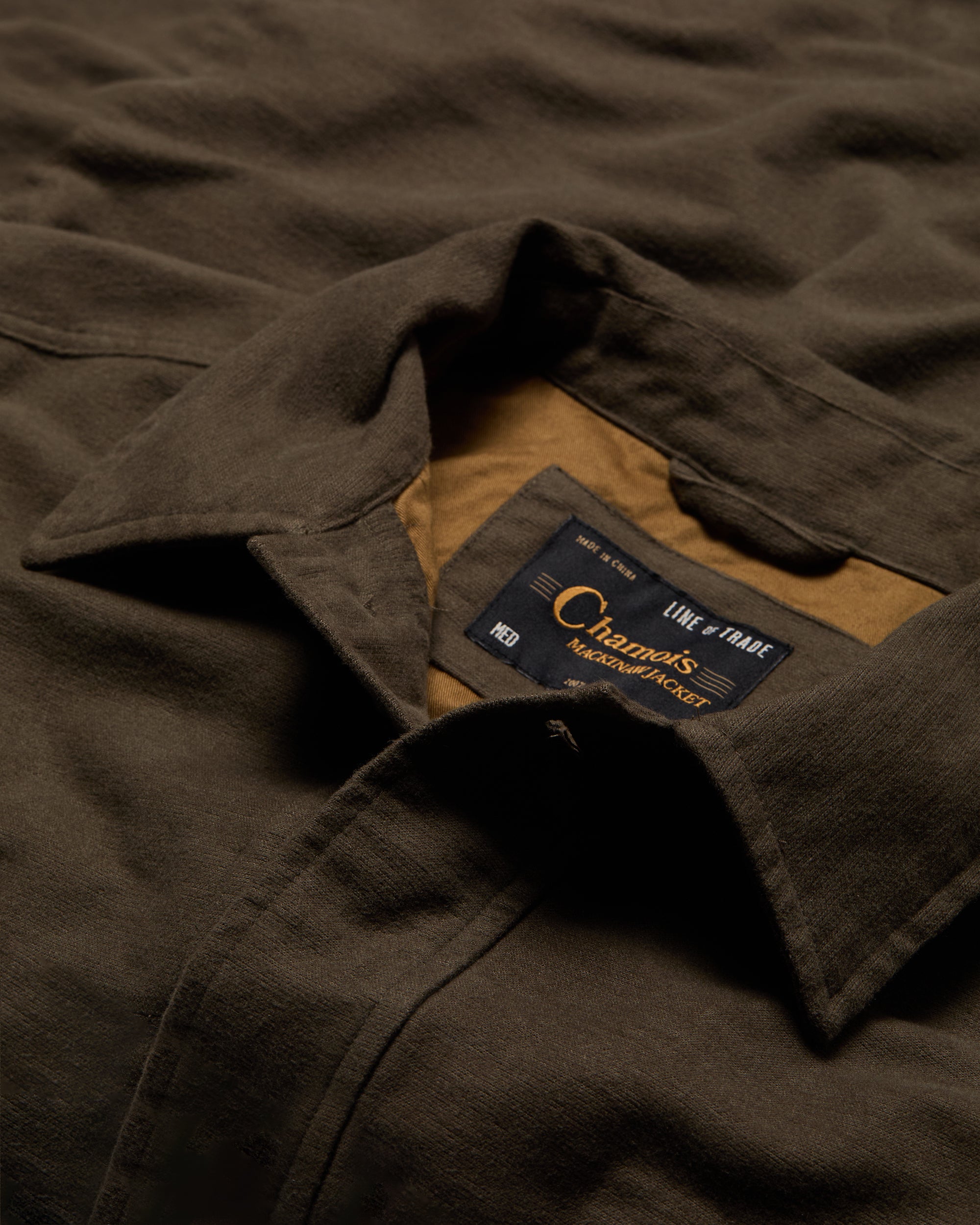 Chamois Mackinaw Shirt Jacket