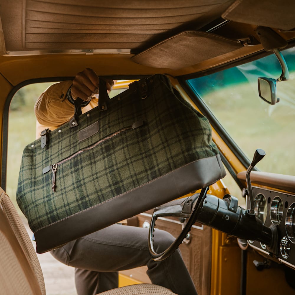 Line of Trade x Faribault Mill Special Edition Weekender Bag