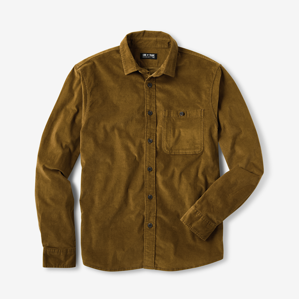 Foundry Corduroy Shirt Oak / XXL Foundry Corduroy Shirt Oak / XXL