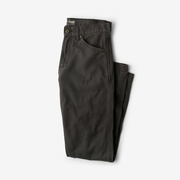 メンズウェア TFW49 ACTIVE FIVE POCKET PANTS CHARCOAL line-of-trade-foundry-pant-