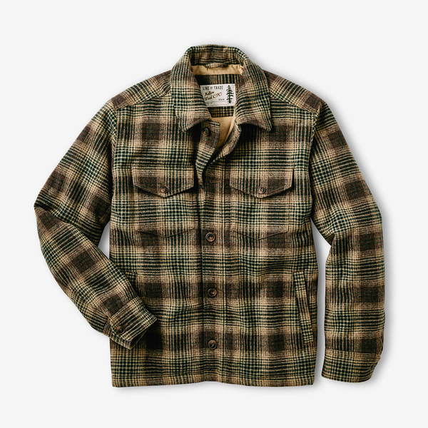 Melton CPO Jacket – Line of Trade Melton CPO Jacket – Line of Trade