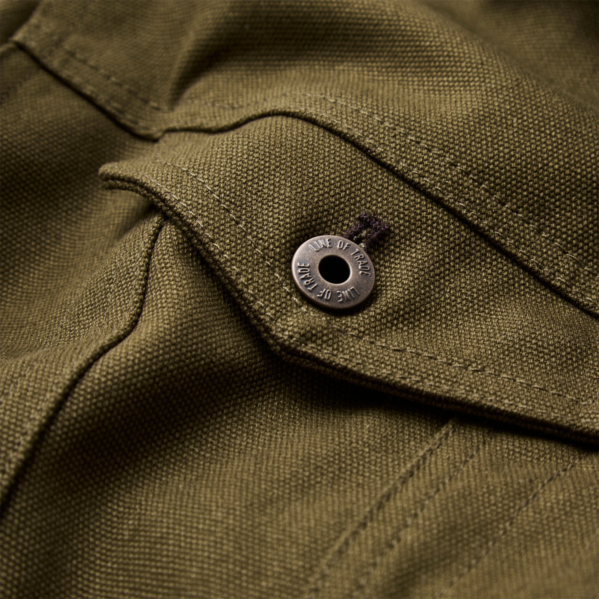 H OLMETEX ZIP JACKET ブラウン Montana Flannel-Lined Canvas Trucker Jacket – Line of Trade