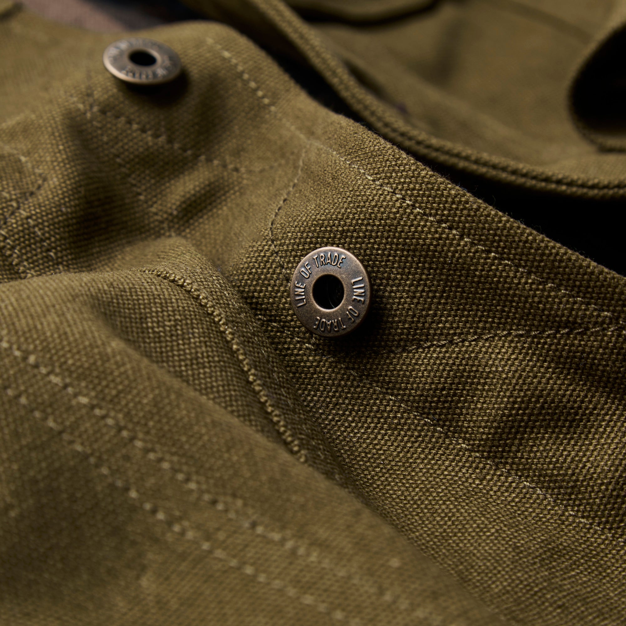 Montana Flannel-Lined Canvas Trucker Jacket – Line of Trade