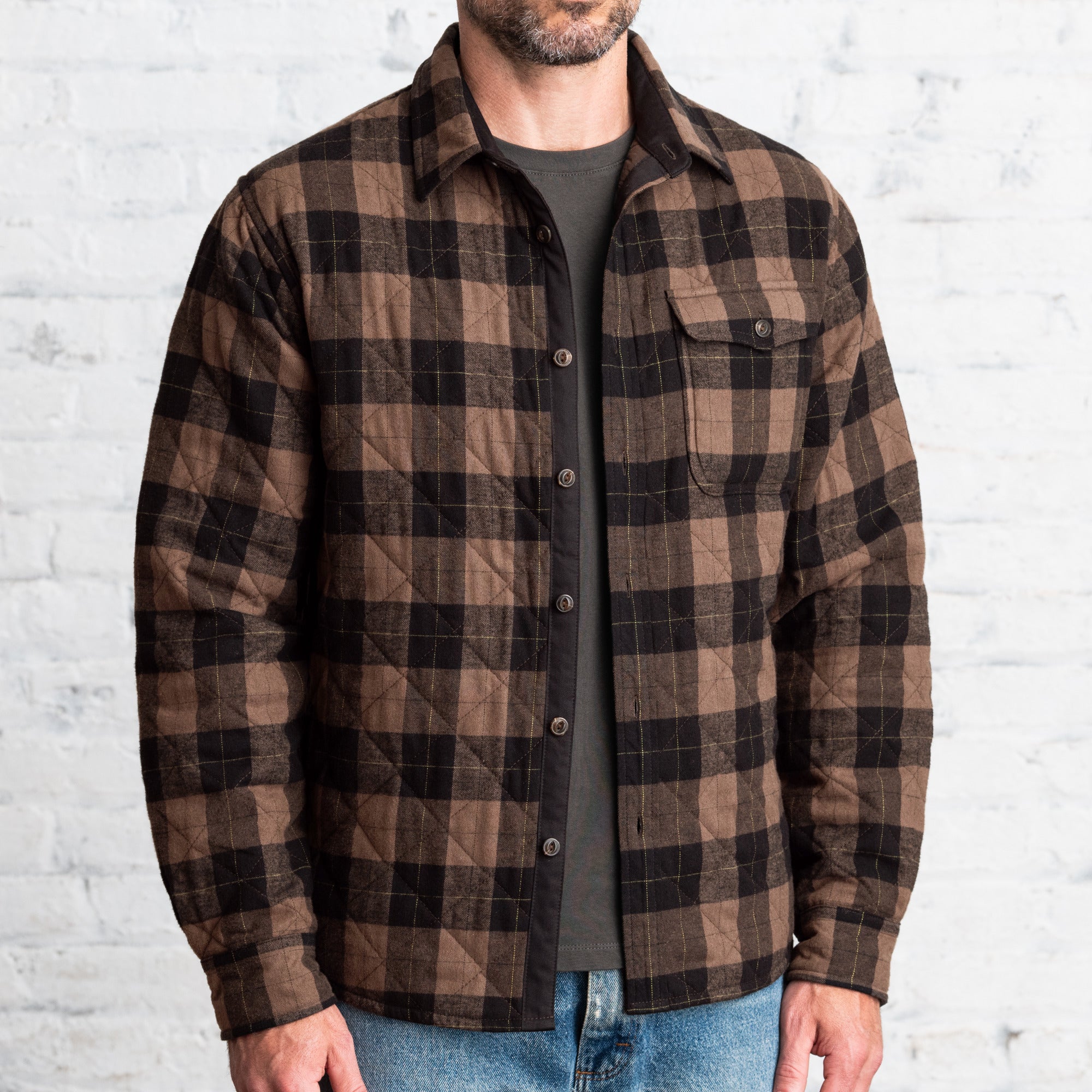 Ridge Quilted Flannel Shirt – Line of Trade