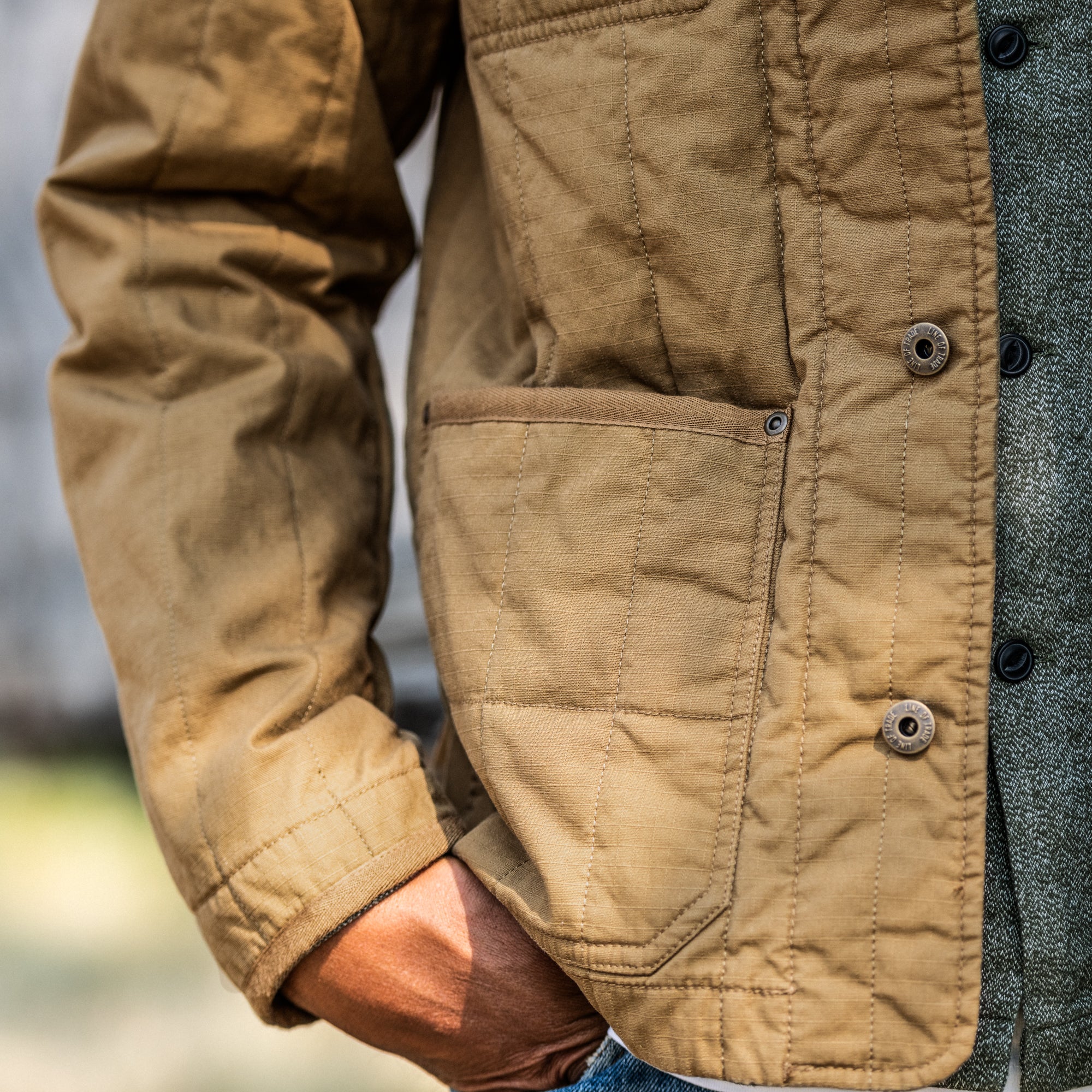 Timber Quilted Chore Coat – Line of Trade Timber Quilted Chore Coat – Line of Trade