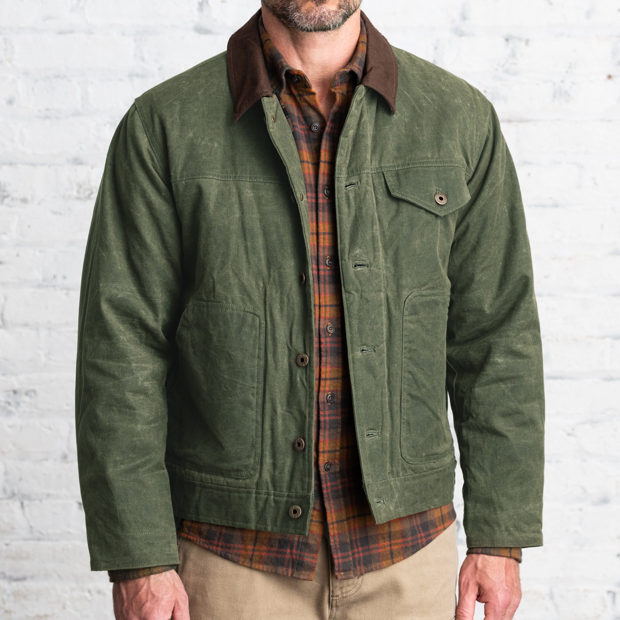 Best waxed trucker jackets for men.