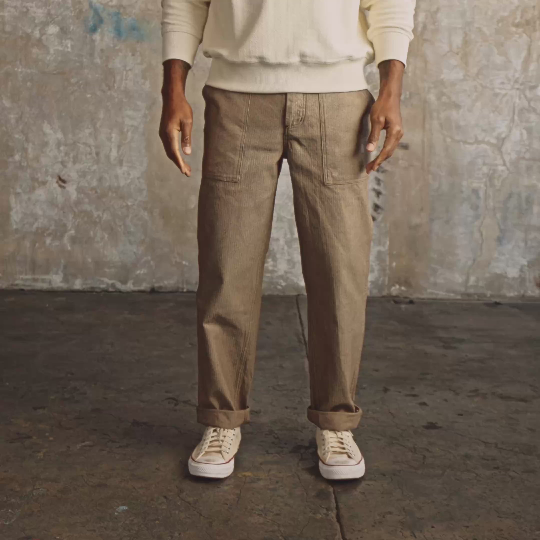 Herringbone Fatigue Pant – Line of Trade